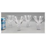 Heavy Base Martini Glasses