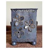 Candle Holder  6" 4" 4"
