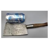 Meat Cleaver Diamond Cast Steel