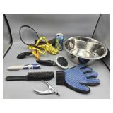 Dog Supplies Brushes - Nail Clippers - Leashes