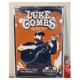 2019 Luke Combs Metal Concert Sign 12"ï¿½18"