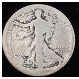 1918S Walking Liberty Half Dollar 90% Silver