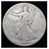1917S Walking Liberty Half Dollar 90% Silver