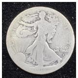 1916P Walking Liberty Half Dollar 90% Silver