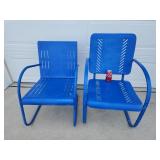 Vintage Metal Outdoor Chairs
