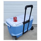 Rubbermaid Cooler on Wheels