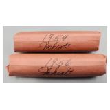 Wheat Pennies Rolls 1954 1956