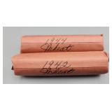 Wheat Pennies Rolls 1942 1944