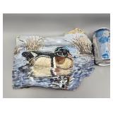 Duck Painted on Rock