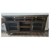 Nice Industrial Style TV Entertainment Cabinet