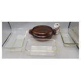 Pyrex & Anchor Baking Dishes