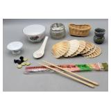 Chopsticks, Buttons, Bowls, Seashells & More