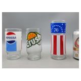 Drinking Glasses Pepsi, Crush, USA