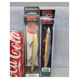 *NEW* Rapala Lures HJ-14 & RPSD-12 1 is Open & Box