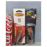 *NEW* BD Top Water Poppers Lures