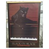 Black on Black Poster 1987 36" ï¿½ 24"