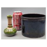 Stoneware Crock 4.5" H 6" Diameter & Montorsi
