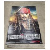 LARGE Disney Pirates of the Caribbean Vinyl Poster