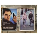 James Bond 1986 & Rainman 1988 Posters  27" ï¿½ 40"