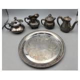 W.M. Rogers Silverplate Platter 12" Diameter,