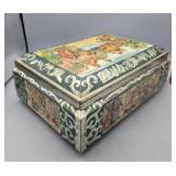Hans Sachs Metal Box 7"T 16.5" W 11.5"D