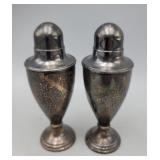Viking Plate Salt And Pepper Shakers