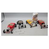 Built Model Cars- Some Broken Pieces