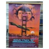Star Trek Voyage Home Poster 1986  27" ï¿½ 40"