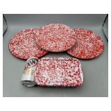Enamel Ware Plates & Dish