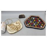 Beaded Purses & Coin Purse