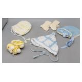Knitted Baby Hats & Booties