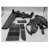 Canvas Holsters Sheath Ammo Holder