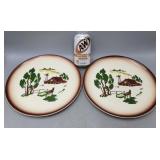 Brock of California Plates 11"