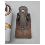 Vintage Vanhofn Metal Clipboard Note Holder