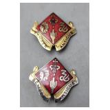 Simpler Anticus Military Pins