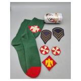Military Patches & Socks