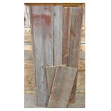 Barn Wood 60.5"Lx11.5"W &  30"Lx12"W