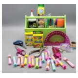 Markers, Scissors, Protractor & More