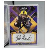 Autographed Tyler Badie Trading Card Wildcard