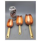 Copper Brass Scoops
