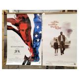 JFK 1991 & A Perfect World 1993 Posters 40" ï¿½ 27"