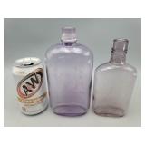 Purple Glass Bottles