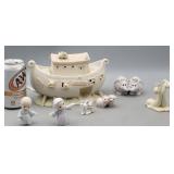 Precious Moments Ark & Animals Figurines Lights