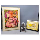 CUTE Animal Art  3.5"ï¿½3.5" &  9"ï¿½7"  & 16"ï¿½12"
