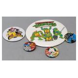 Ninja Turtles, Batman & Power Rangers Pins