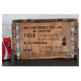 Small Arms Ammunition Wood Box 14" ï¿½ 8.5" ï¿½ 10"