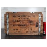 Small Arms Ammunition Wood Box 14" ï¿½ 8.5" ï¿½ 10"