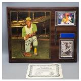 Autographed by Vida Blue Baseball Memorabilia