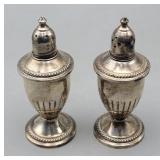 Sterling Weighted Salt & Pepper Shakers