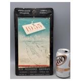 1955 Weekly Memo Calendar
